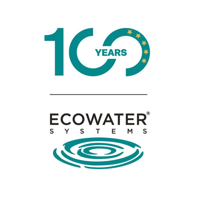 Ecowater 100 years Logo